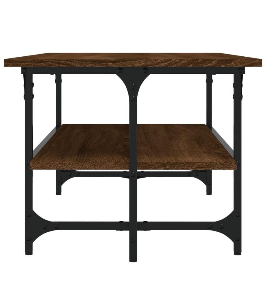 Couchtisch Braun Eichen-Optik 100x50x40 cm Holzwerkstoff