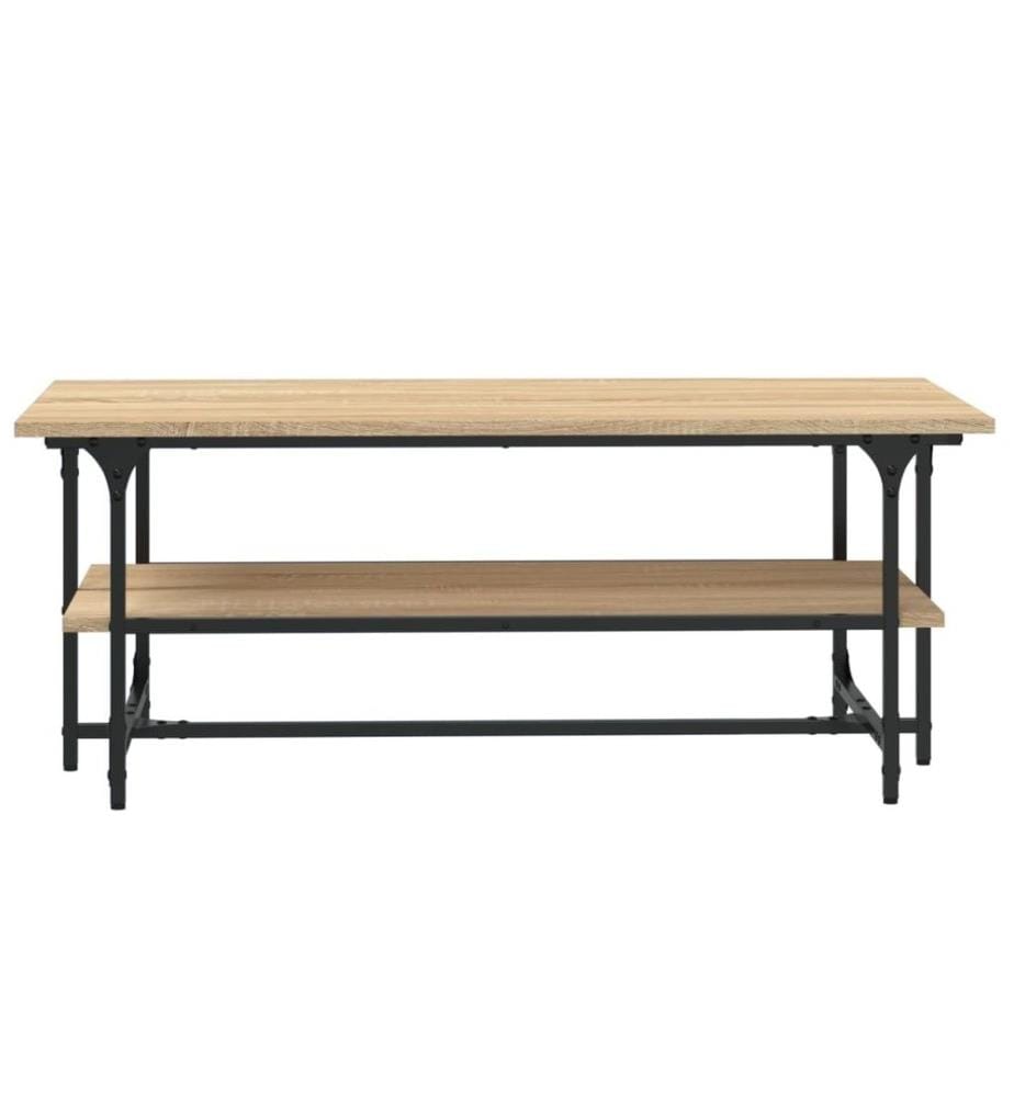 Couchtisch Sonoma-Eiche 100x50x40 cm Holzwerkstoff