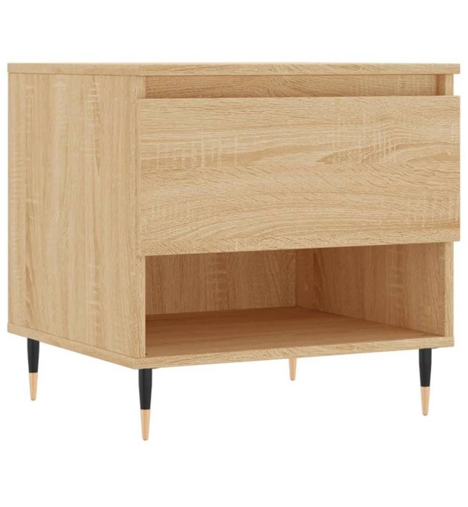 Couchtische 2 Stk. Sonoma-Eiche 50x46x50 cm Holzwerkstoff
