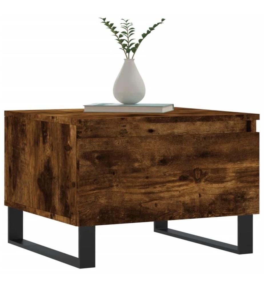 Couchtisch Räuchereiche 50x46x35 cm Holzwerkstoff