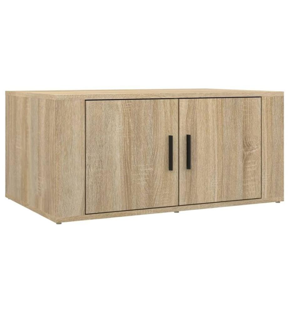 Couchtisch Sonoma-Eiche 80x50x36 cm Holzwerkstoff