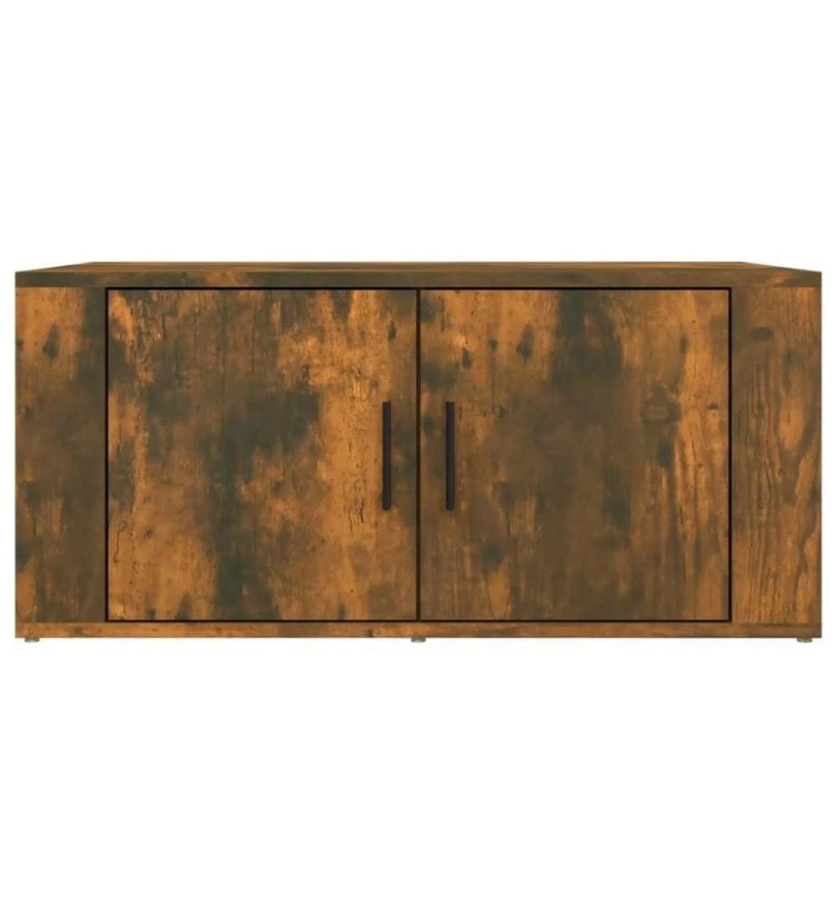 Couchtisch Räuchereiche 80x50x36 cm Holzwerkstoff