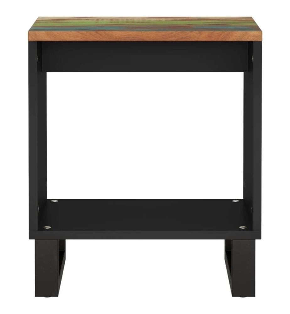 Couchtisch 40x31x46 cm Altholz Massiv & Holzwerkstoff