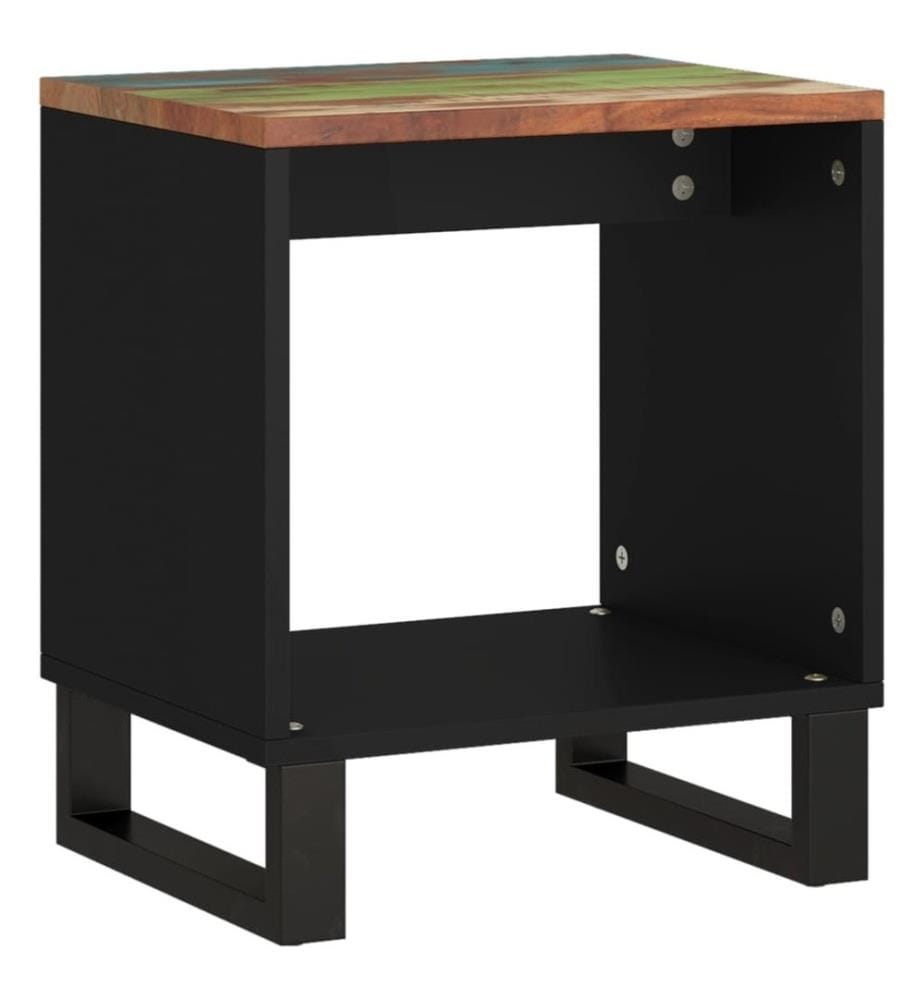 Couchtisch 40x31x46 cm Altholz Massiv & Holzwerkstoff