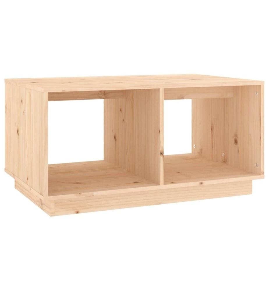 Couchtisch 80x50x40 cm Massivholz Kiefer