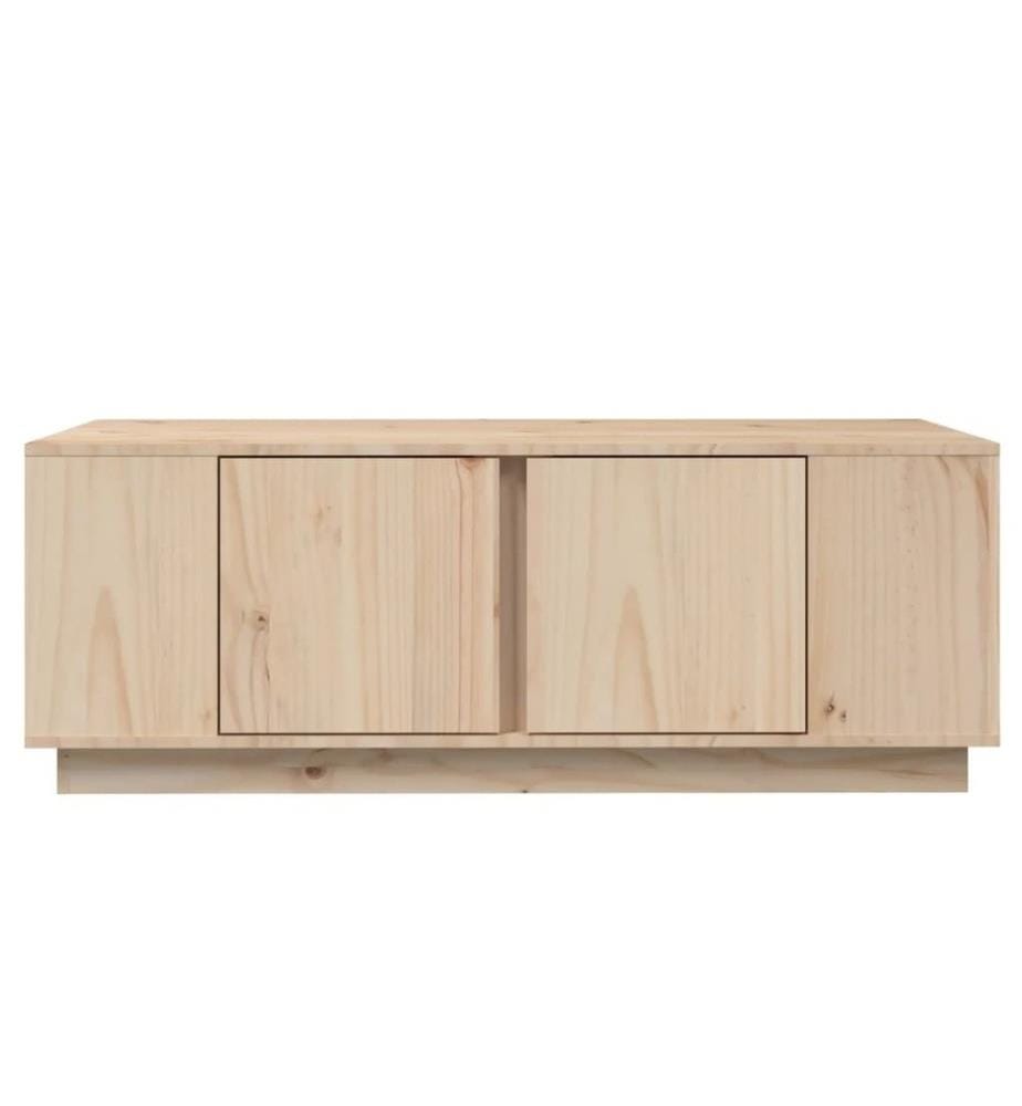 Couchtisch 110x50x40 cm Massivholz Kiefer