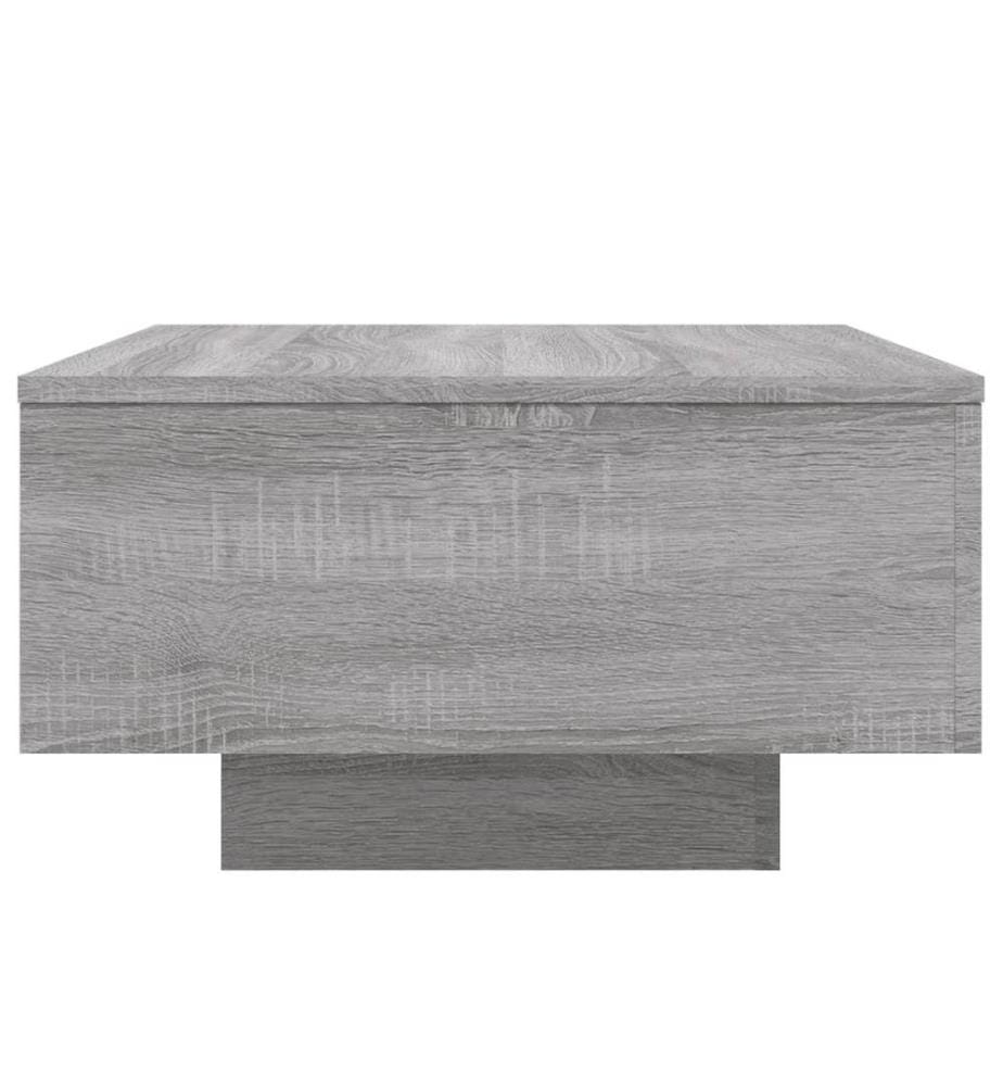 Couchtisch Grau Sonoma 55x55x31 cm Holzwerkstoff