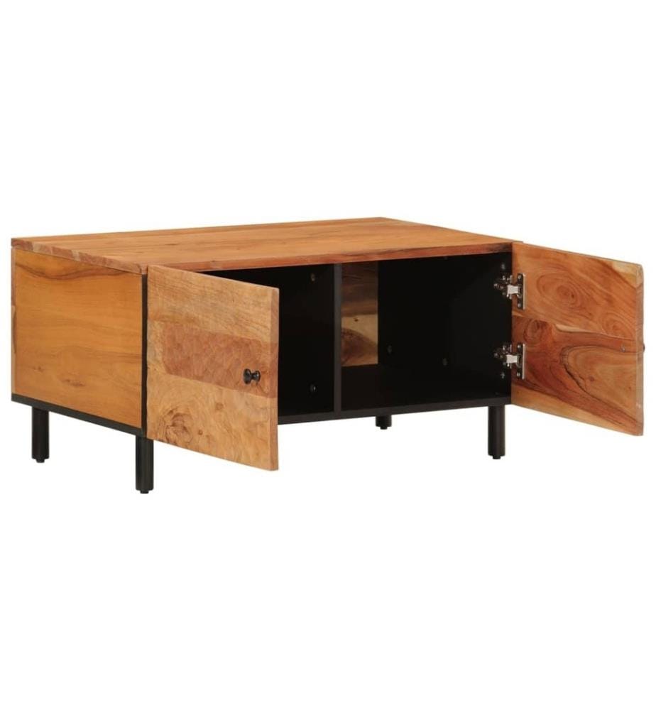 Couchtisch 80x50x40 cm Massivholz Akazie
