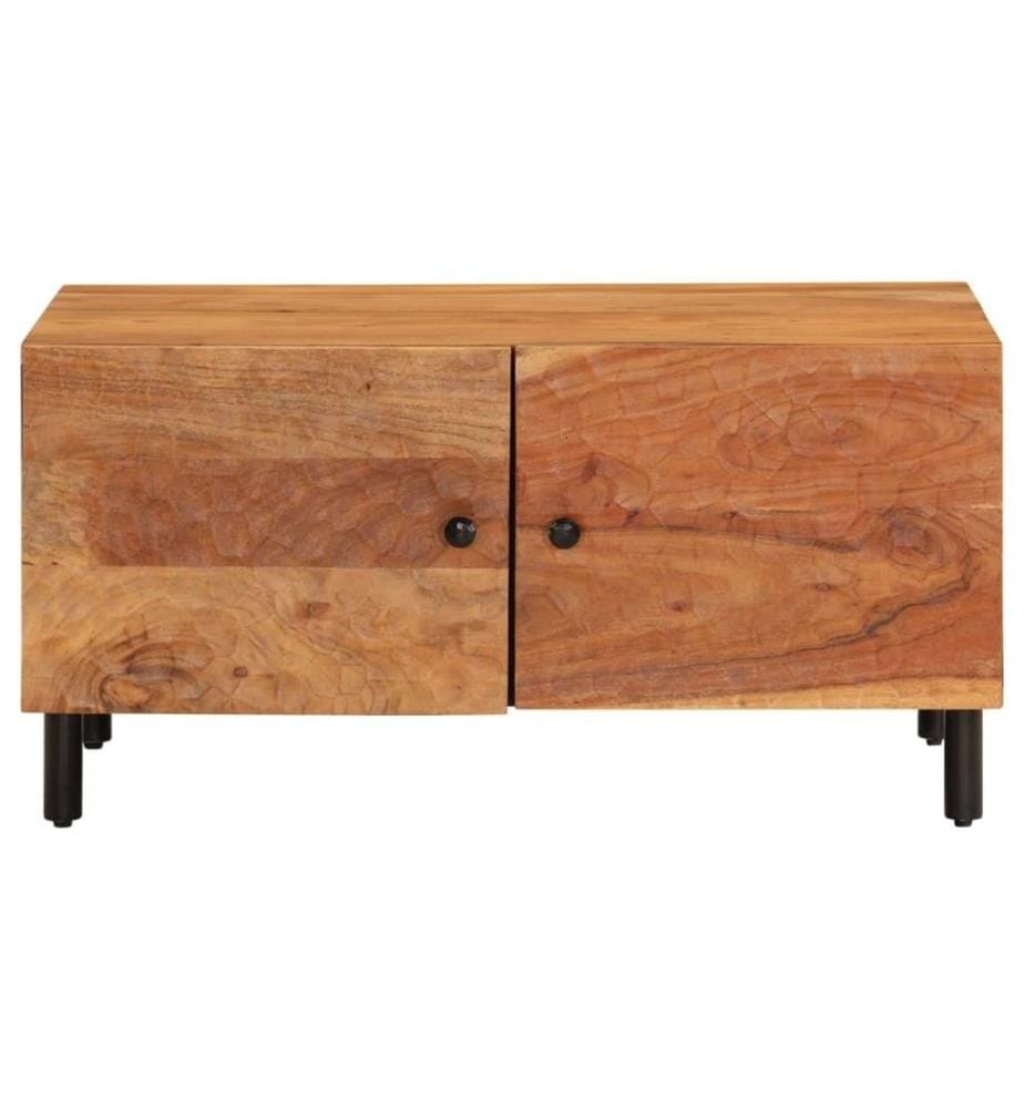 Couchtisch 80x50x40 cm Massivholz Akazie