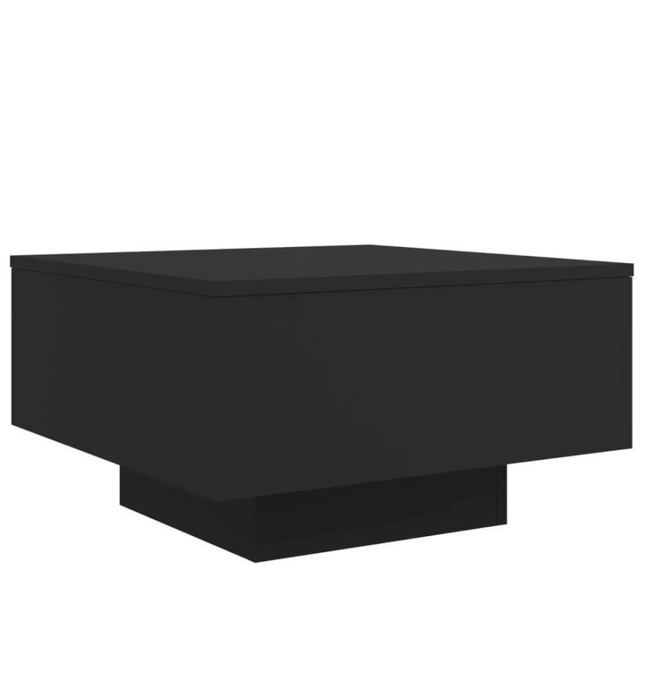 Couchtisch Schwarz 55x55x31 cm Holzwerkstoff