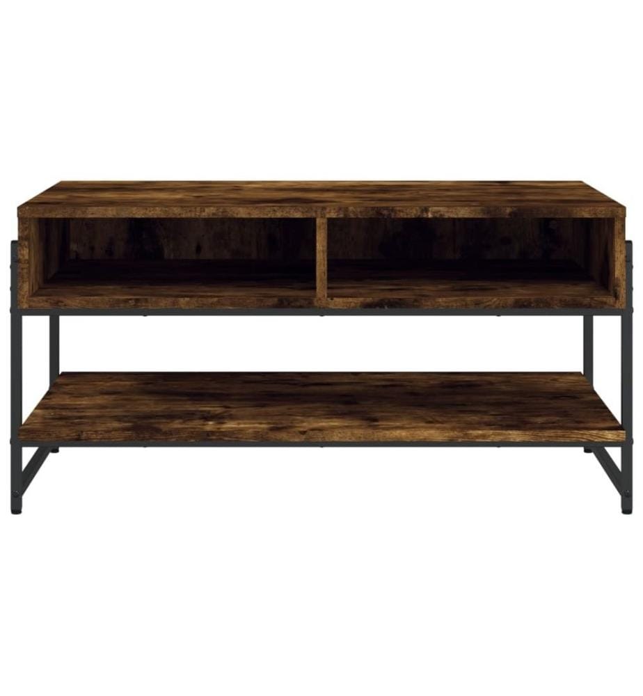 Couchtisch Räuchereiche 90x50x45 cm Holzwerkstoff