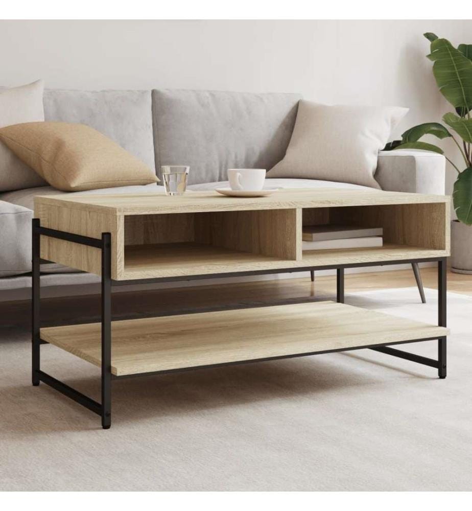 Couchtisch Sonoma-Eiche 90x50x45 cm Holzwerkstoff