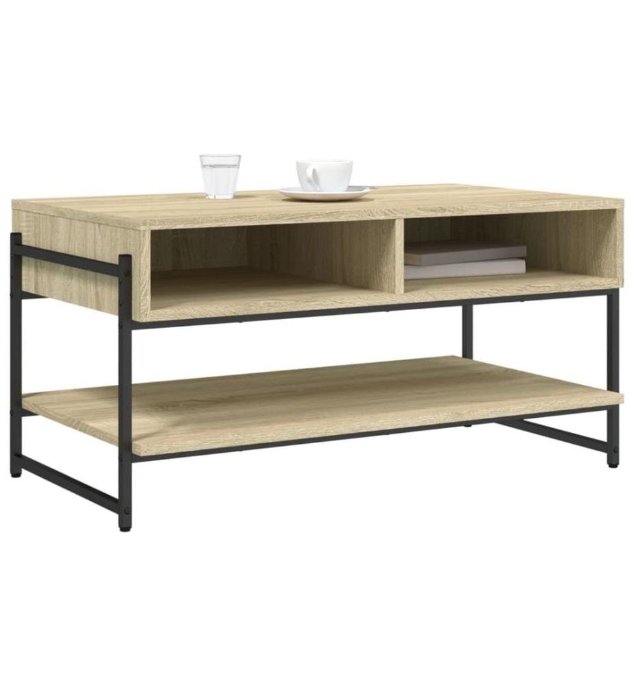 Couchtisch Sonoma-Eiche 90x50x45 cm Holzwerkstoff