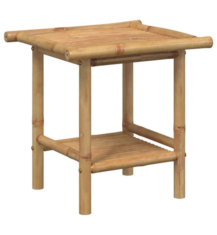 Table basse 45x45x45 cm bambou