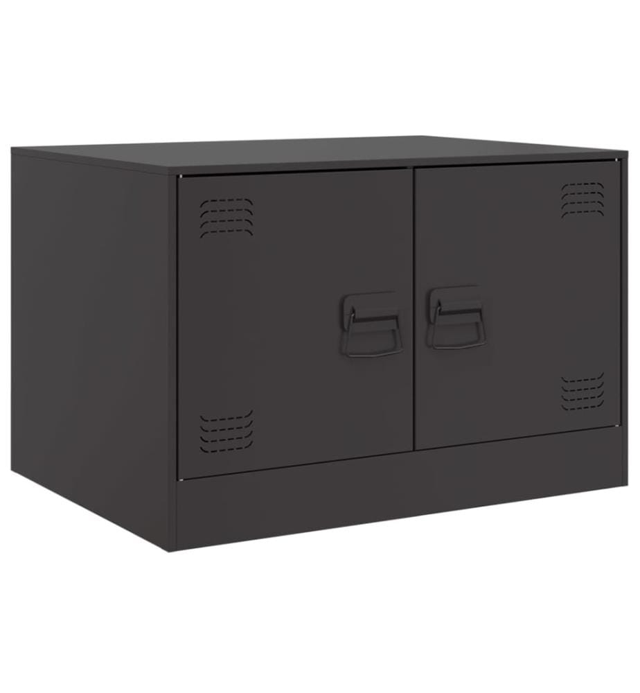 Couchtisch Schwarz 67x50x44 cm Stahl