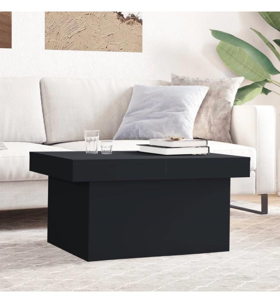 Couchtisch Schwarz 100x55x40 cm Holzwerkstoff