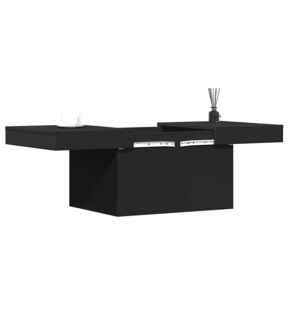 Couchtisch Schwarz 100x55x40 cm Holzwerkstoff