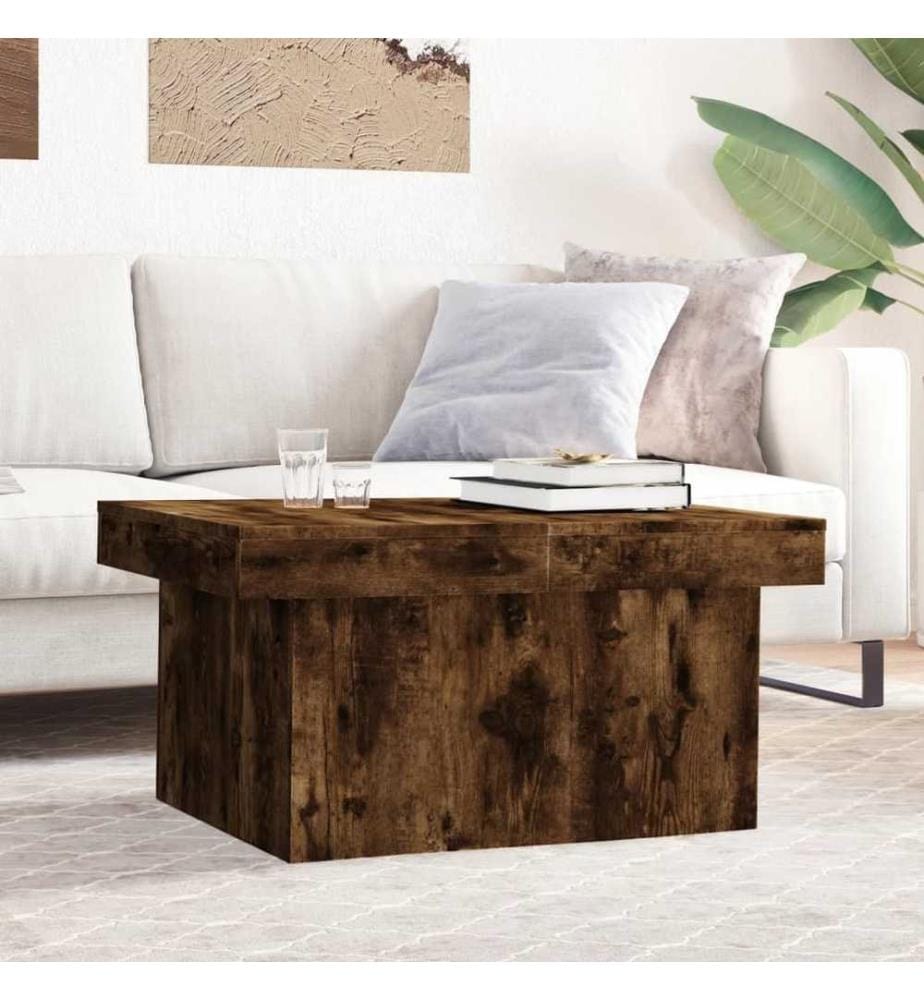 Couchtisch Räuchereiche 100x55x40 cm Holzwerkstoff