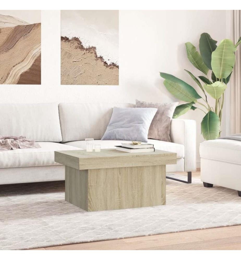 Couchtisch Sonoma-Eiche 100x55x40 cm Holzwerkstoff