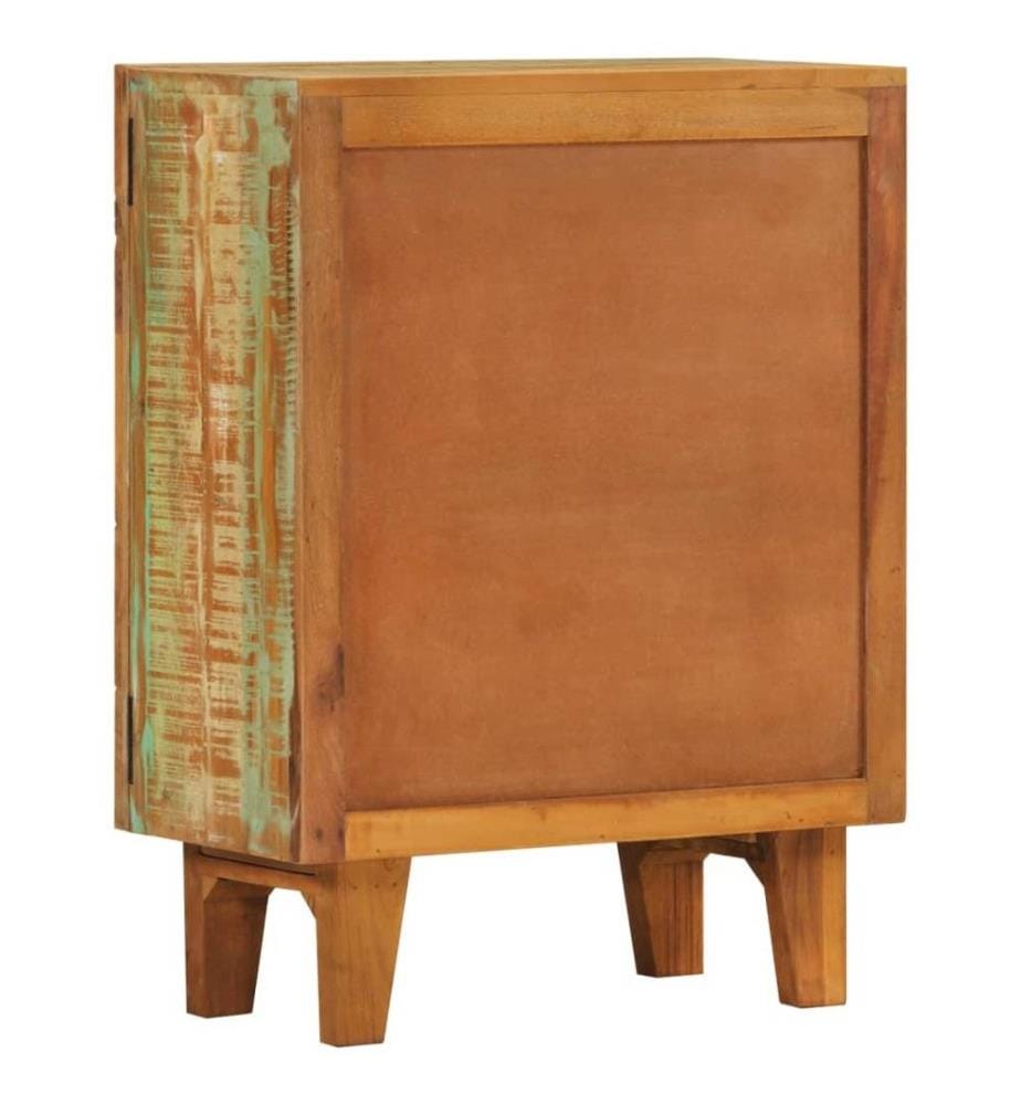 Sideboard Handgeschnitzt 55x30x75 cm Altholz Massiv