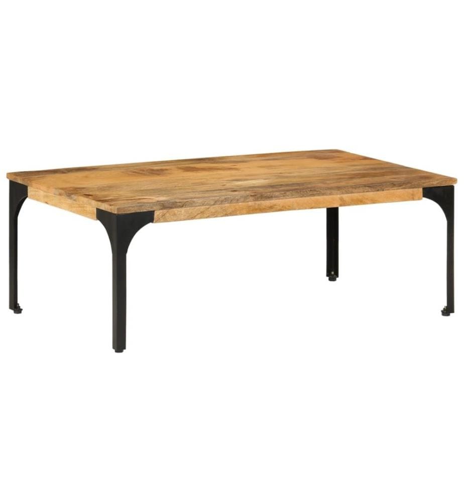Couchtisch 100x55x35 cm Massivholz Mango