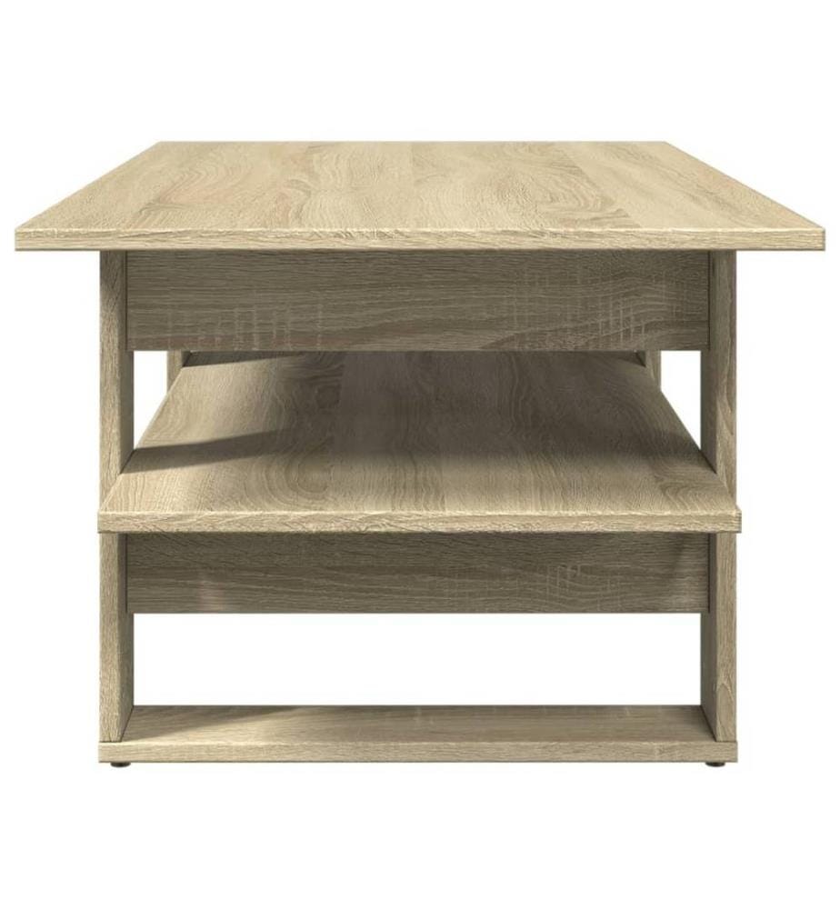 Couchtisch Sonoma-Eiche 102x55x42 cm Holzwerkstoff