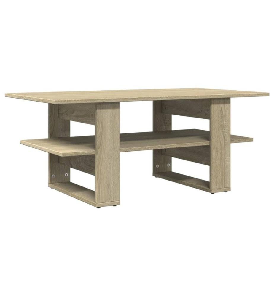 Couchtisch Sonoma-Eiche 102x55x42 cm Holzwerkstoff