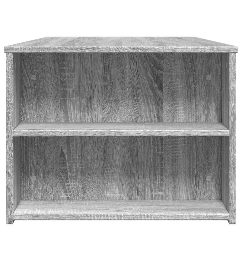 Couchtisch Grau Sonoma 102x55x42 cm Holzwerkstoff