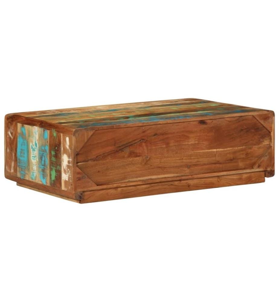 Couchtisch 89x55x29 cm Altholz Massiv