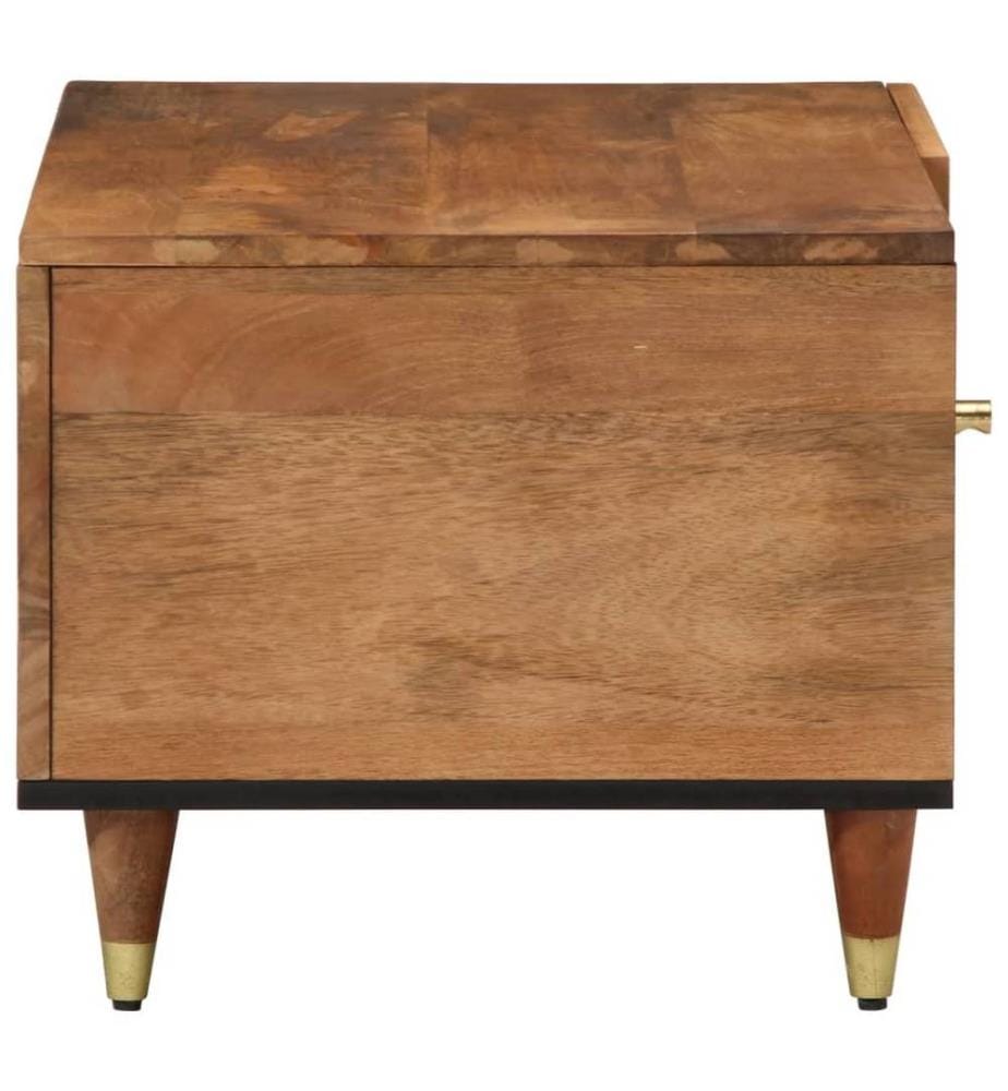 Couchtisch 80x50x40 cm Massivholz Mango