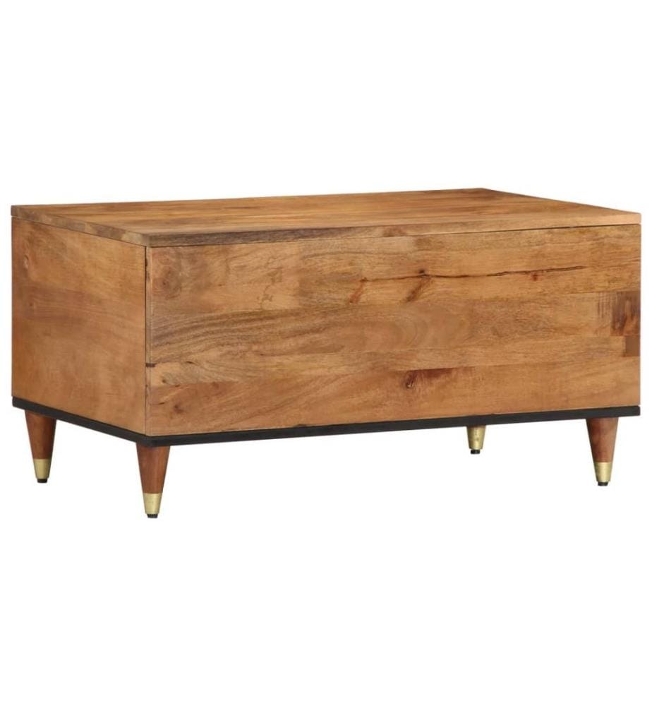 Couchtisch 80x50x40 cm Massivholz Mango