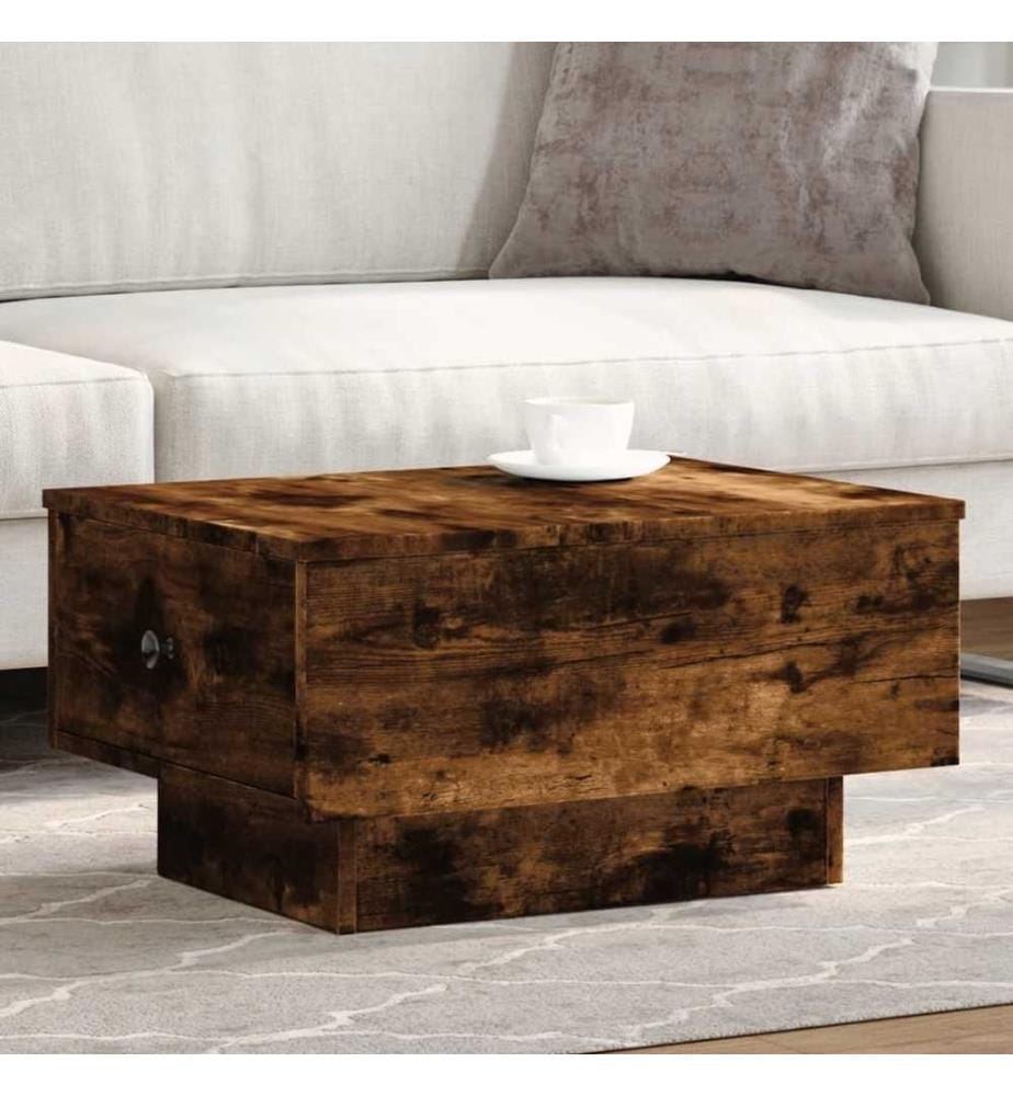 Couchtisch Räuchereiche 60x45x31 cm Holzwerkstoff