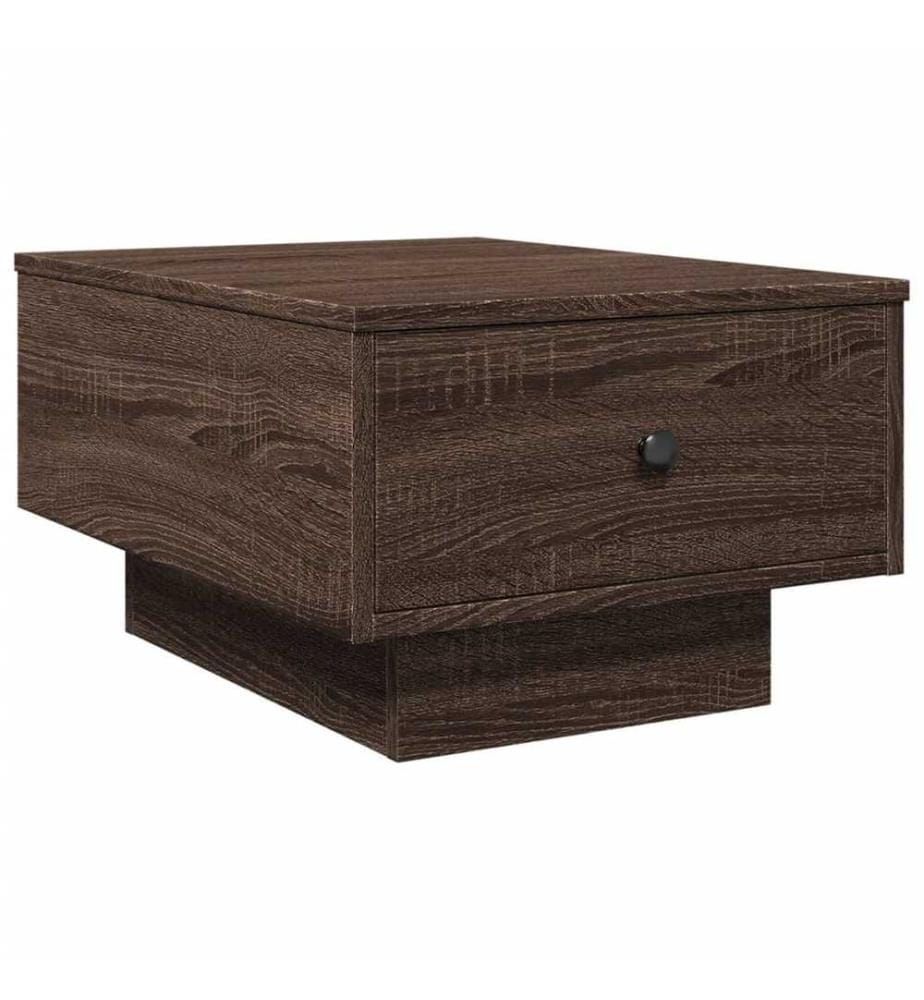Couchtisch Braun Eichen-Optik 60x45x31 cm Holzwerkstoff