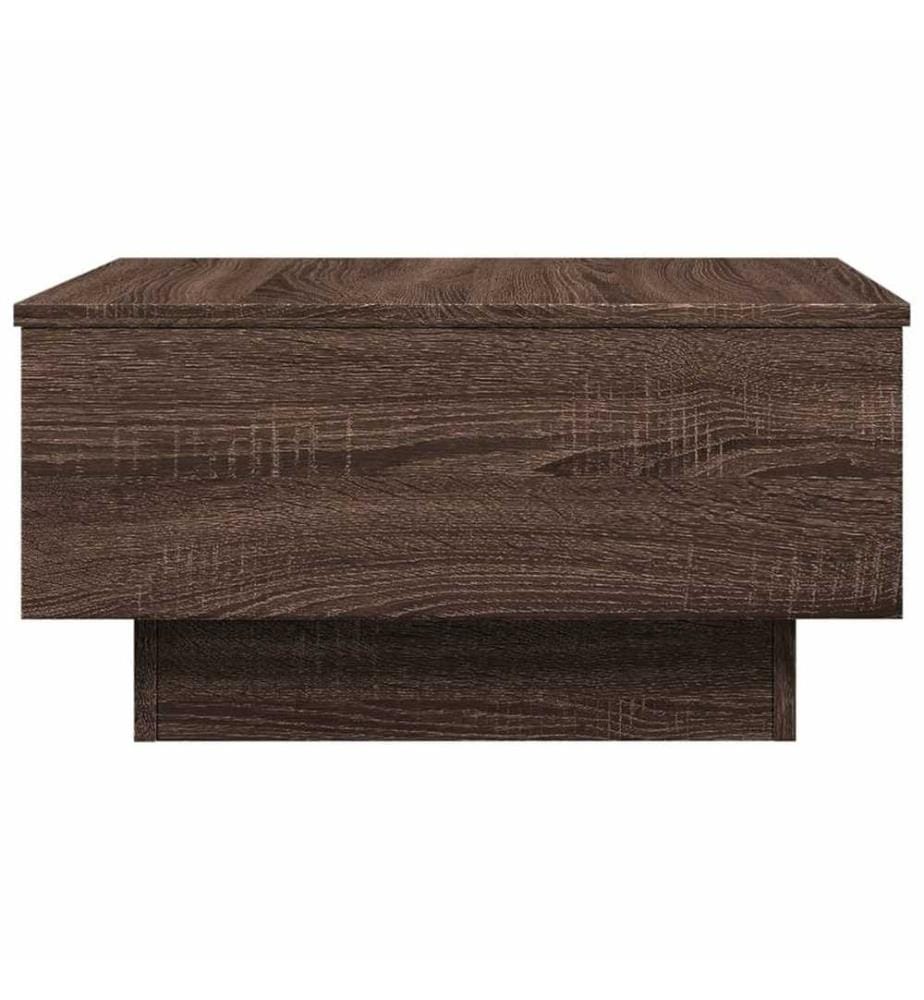 Couchtisch Braun Eichen-Optik 60x45x31 cm Holzwerkstoff