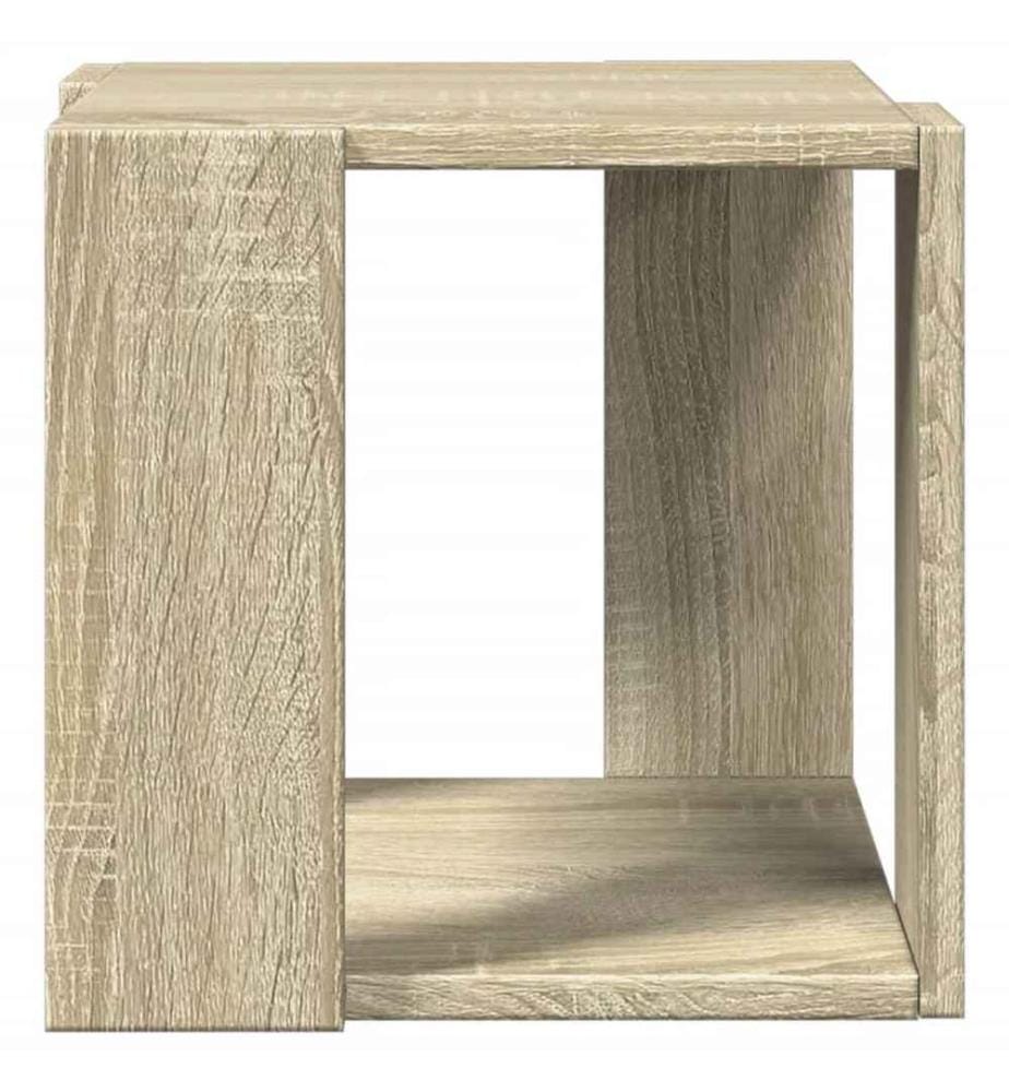 Couchtisch Sonoma-Eiche 32x32x30 cm Holzwerkstoff