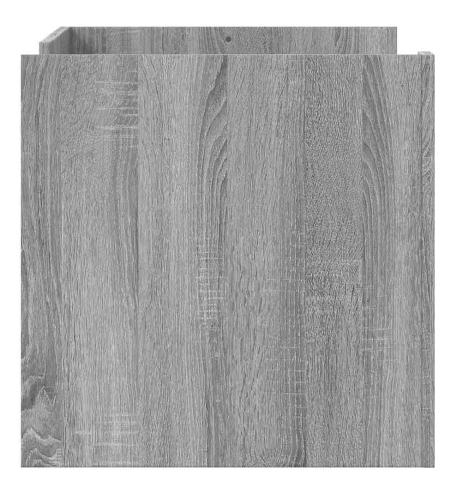 Couchtisch Grau Sonoma 80x50x50 cm Holzwerkstoff