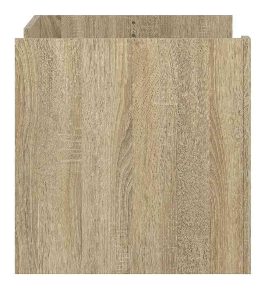 Couchtisch Sonoma-Eiche 80x50x50 cm Holzwerkstoff