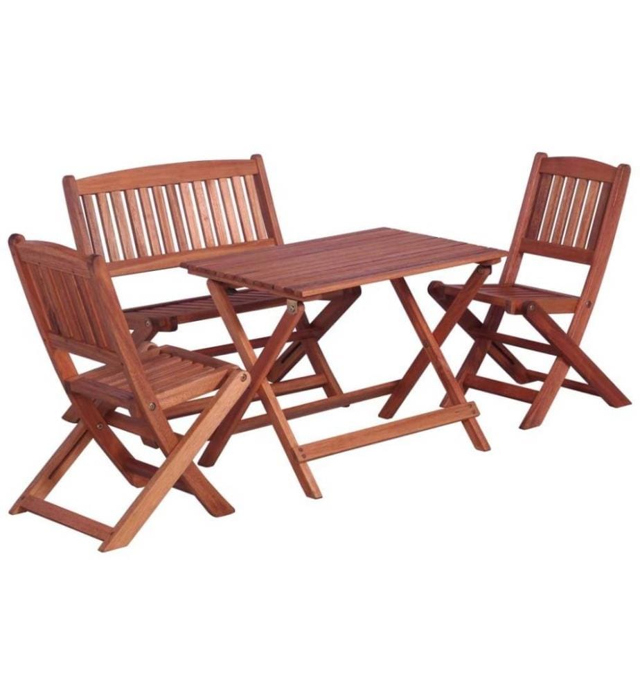 Ensemble à dîner d'extérieur 4 pcs pour enfants Eucalyptus