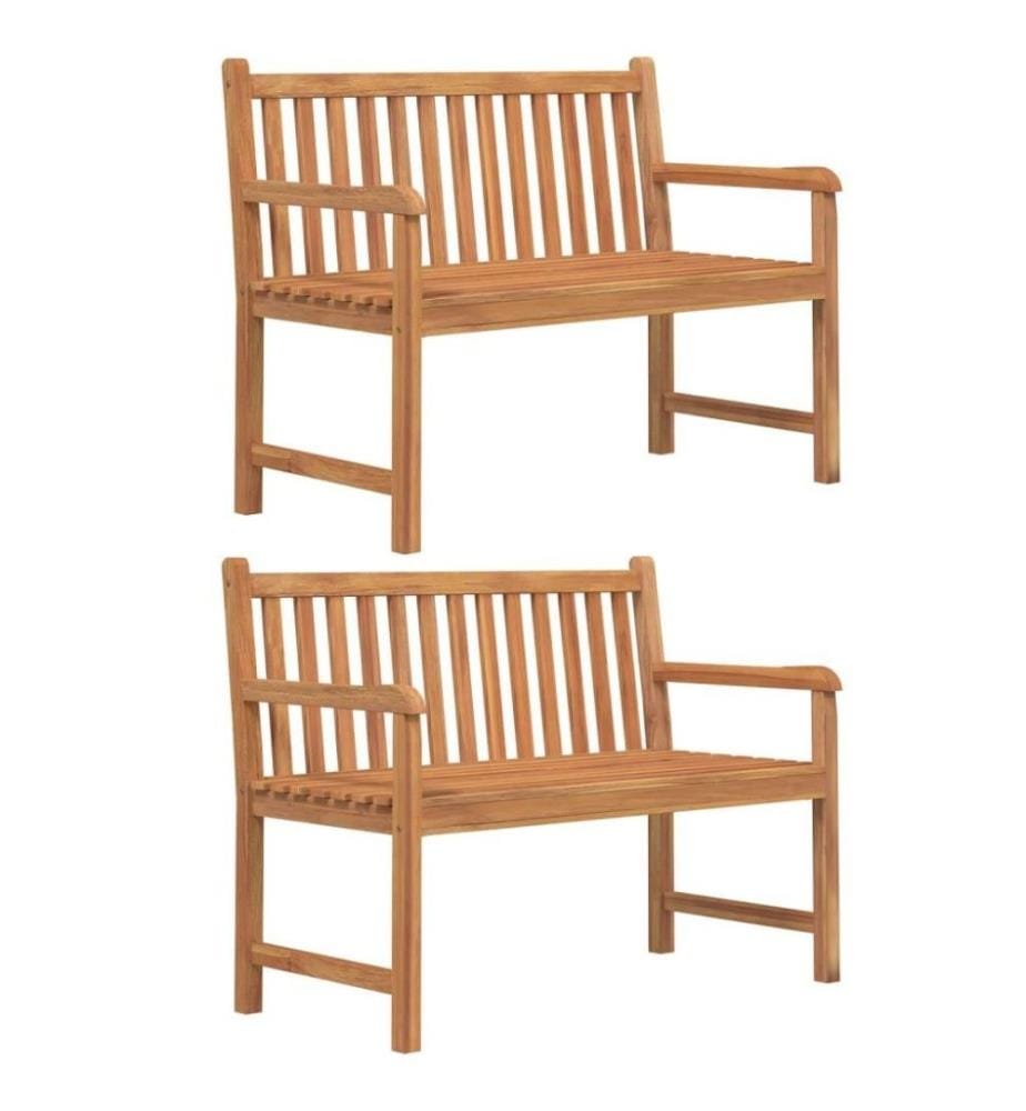 5-tlg. Garten-Essgruppe Massivholz Teak