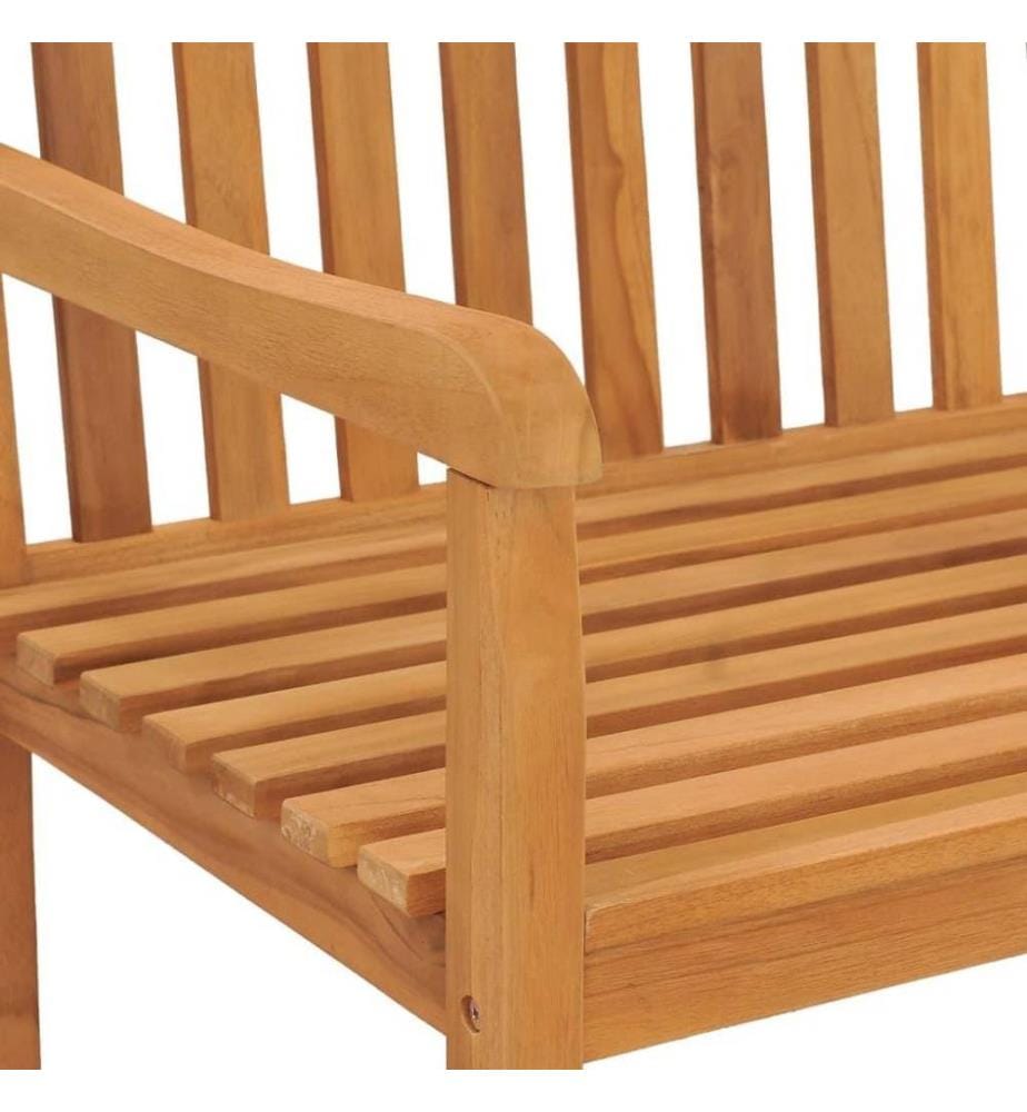 4-tlg. Garten-Essgruppe Massivholz Teak