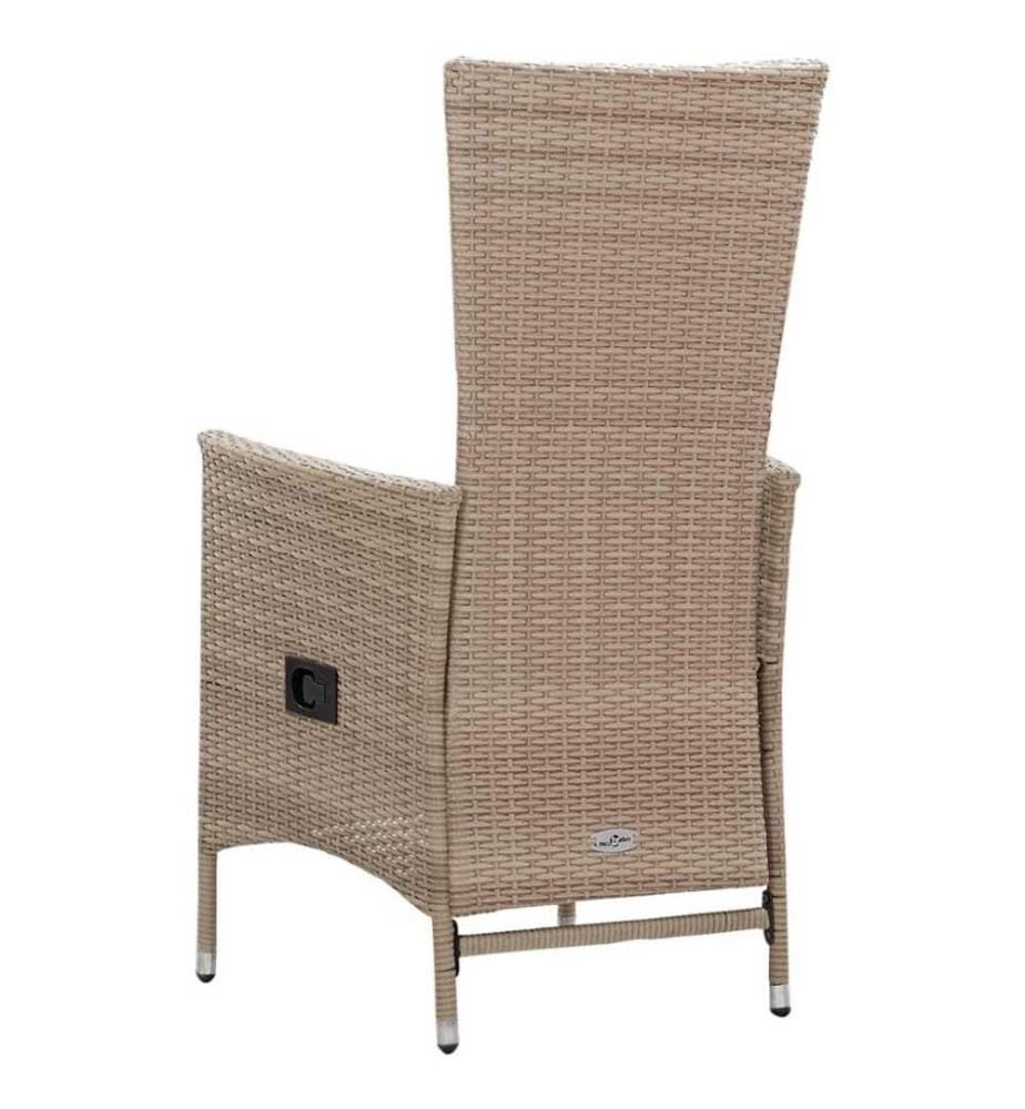 5-tlg. Garten-Essgruppe Beige