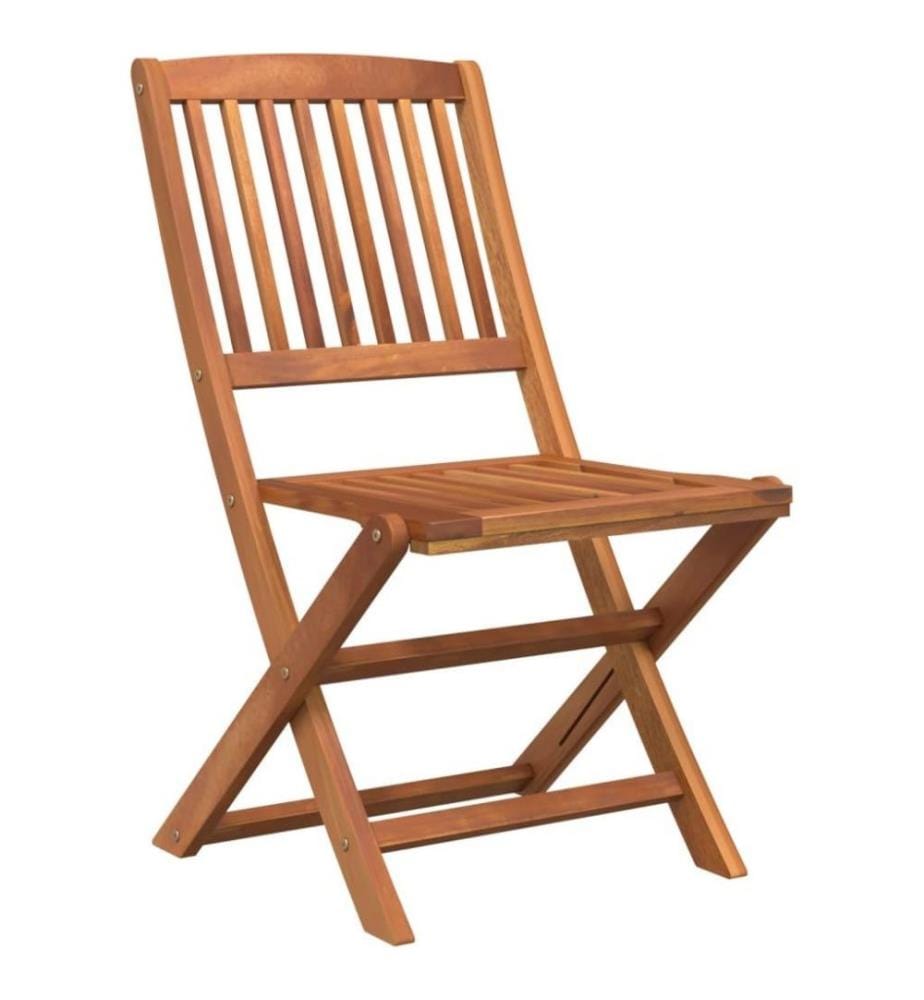 Ensemble de salle à manger de jardin 5 pcs Bois d'acacia solide