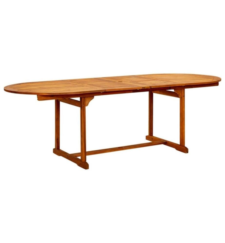 Ensemble de salle à manger de jardin 7 pcs Bois d'acacia massif