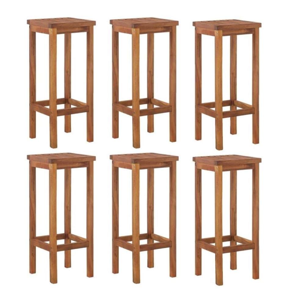 Ensemble de salle à manger de jardin 7 pcs Bois d'acacia solide