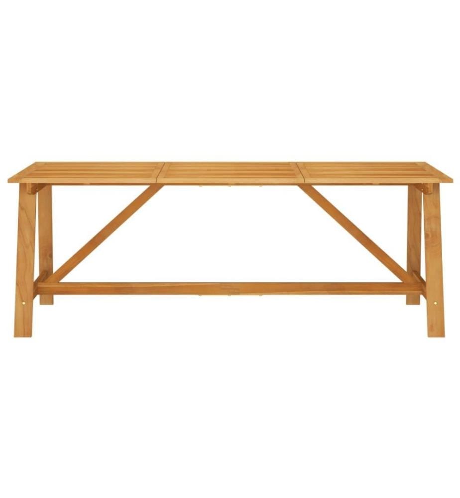 Ensemble de salle à manger de jardin 7 pcs Noir