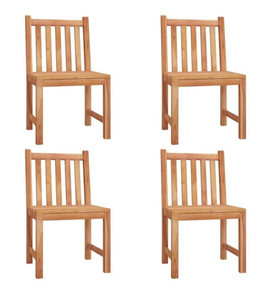 5-tlg. Garten-Essgruppe Massivholz Teak