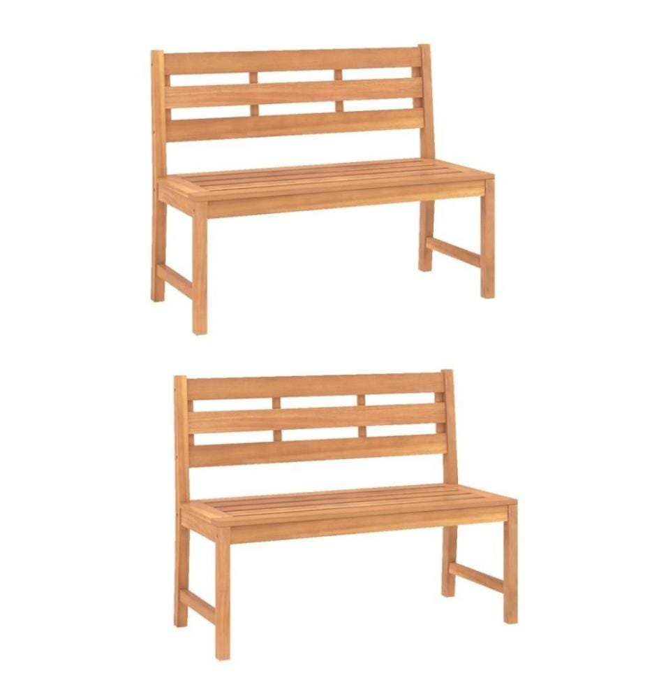 5-tlg. Garten-Essgruppe Massivholz Teak