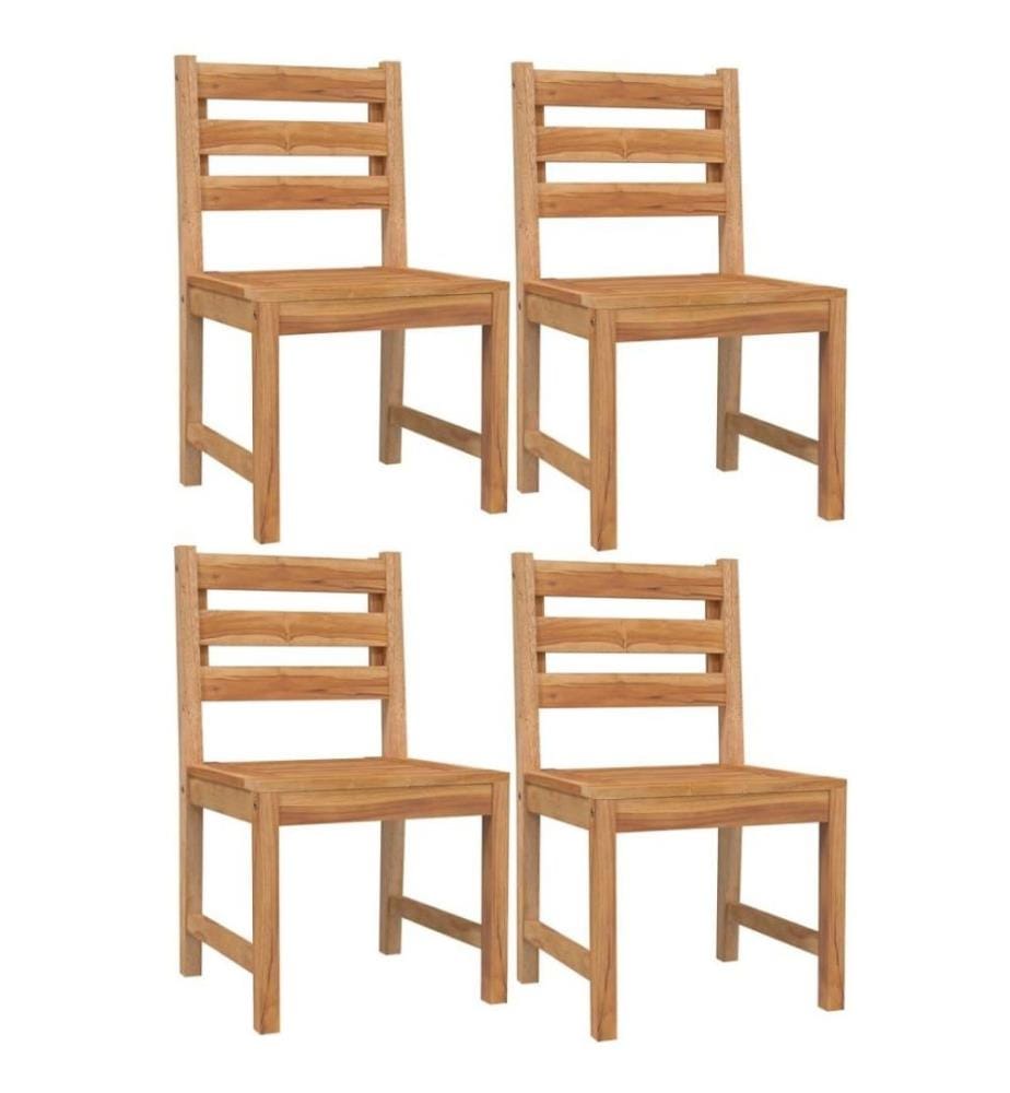 5-tlg. Garten-Essgruppe Massivholz Teak
