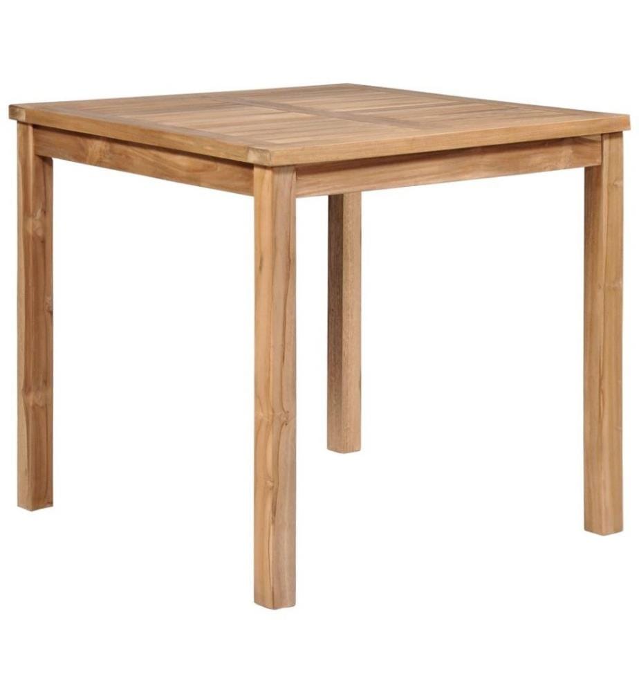 Ensemble de salle à manger d'extérieur 5pcs Bois solide de teck