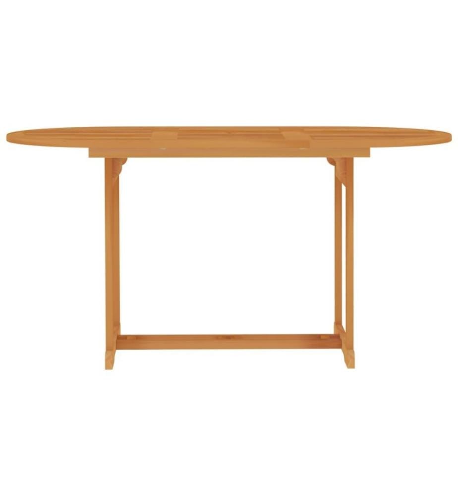 Ensemble de salle à manger de jardin 7 pcs Bois de teck massif